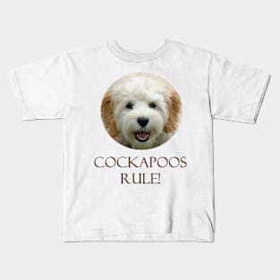 Cockapoos Rule! Kids T-Shirt